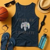 Level 80 Complete 80th Birthday Tank Top thumb 4