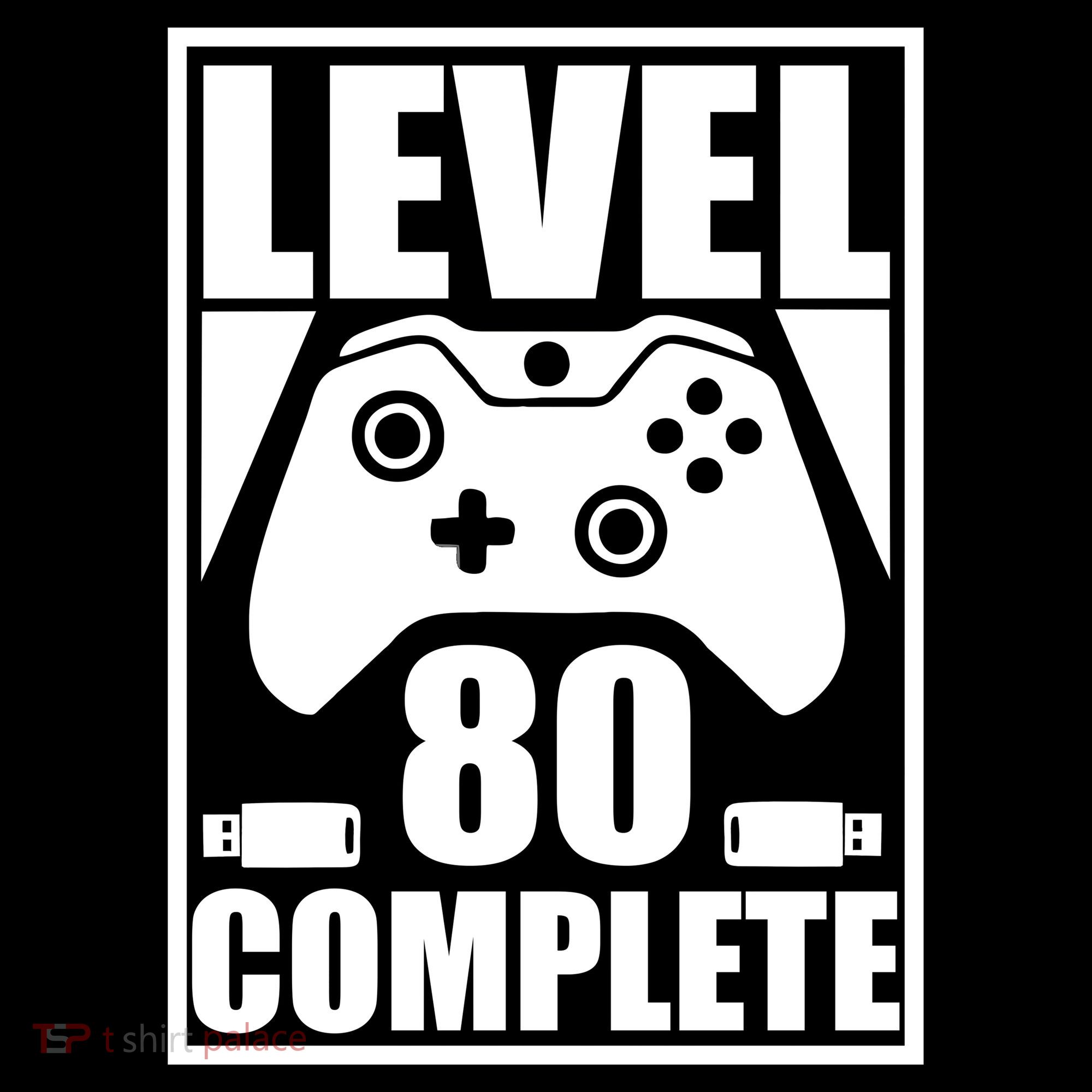 Level 80 Complete Video Gamer 80th Birthday Women's Hoodie