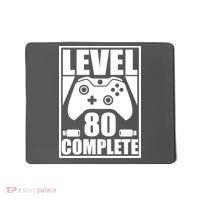 Level 80 Complete Video Gamer 80th Birthday Mousepad thumb 0