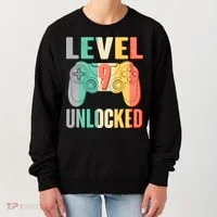 Level 9 Unlocked Nine Years Old Women's Sweatshirt thumb 0