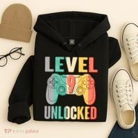 Level 9 Unlocked Nine Years Old Hoodie thumb 4