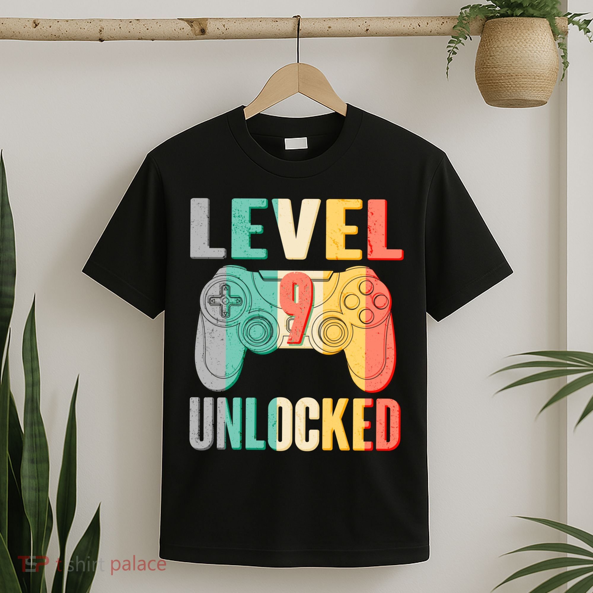 Level 9 Unlocked Nine Years Old T-Shirt