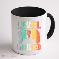 Level 9 Unlocked Nine Years Old Coffee Mug thumb 1