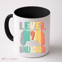 Level 9 Unlocked Nine Years Old Coffee Mug thumb 0