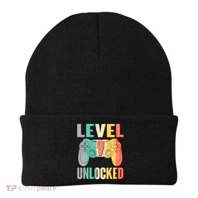 Level 9 Unlocked Nine Years Old Beanie