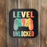 Level 9 Unlocked Nine Years Old Coaster thumb 0
