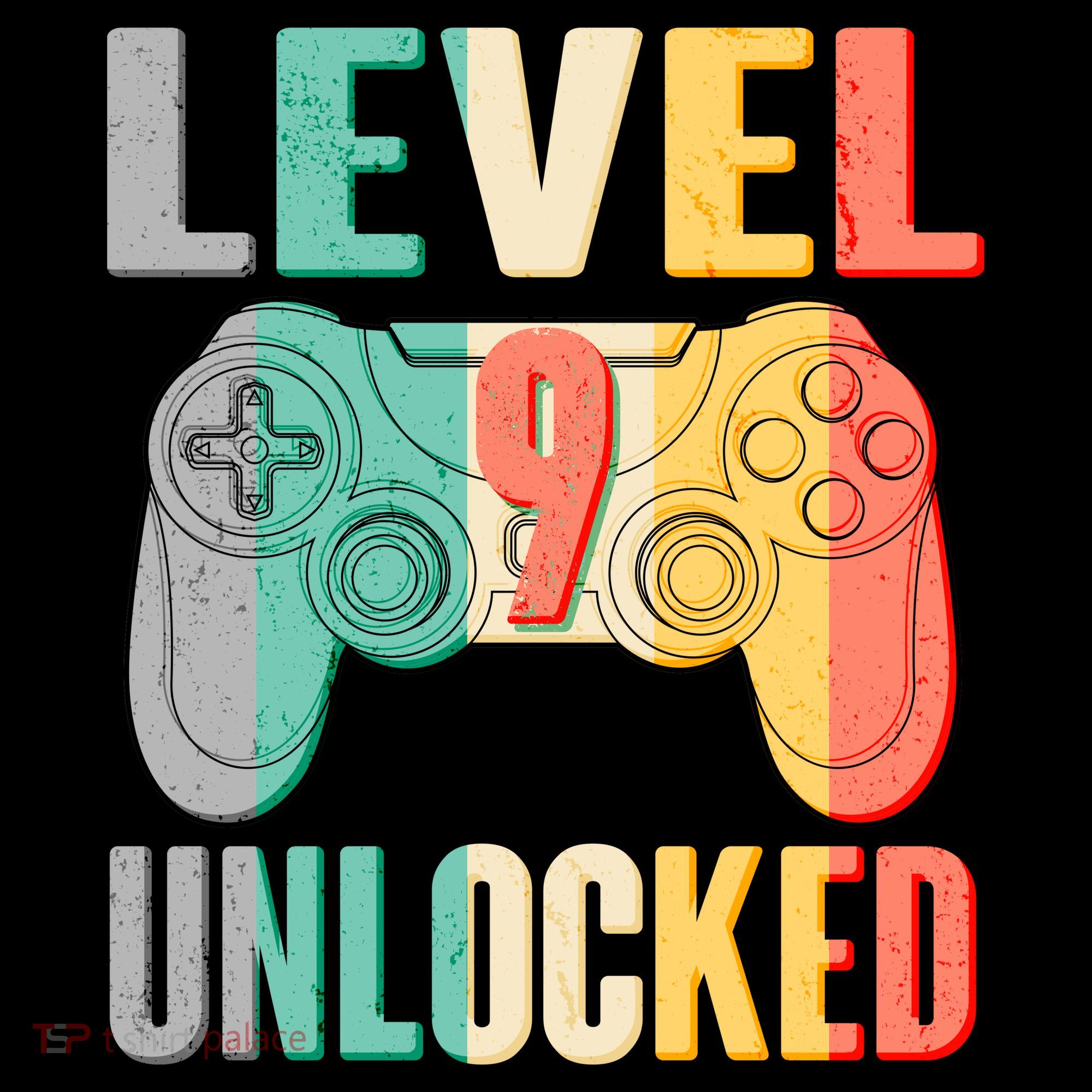 Level 9 Unlocked Nine Years Old Mousepad
