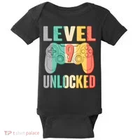 Level 9 Unlocked Nine Years Old Baby Bodysuit thumb 0
