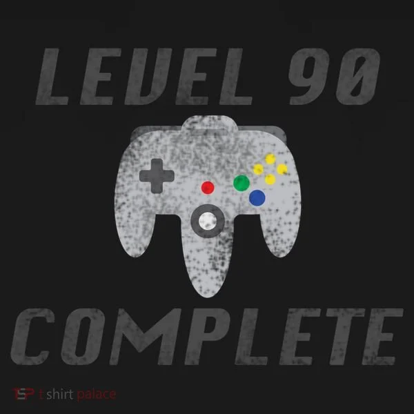 Level 90 Complete 90th Birthday Bucket Hat