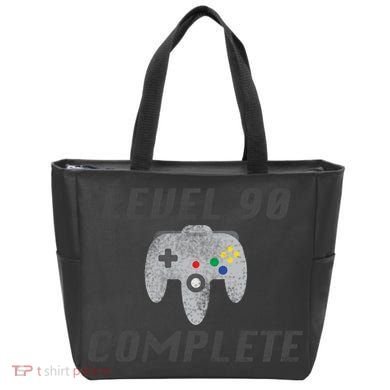 Level 90 Complete 90th Birthday Tote Bag