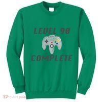 Level 90 Complete 90th Birthday Sweatshirt thumb 0