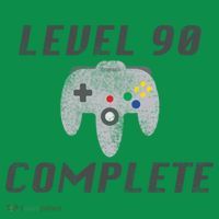 Level 90 Complete 90th Birthday Mousepad thumb 1