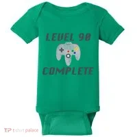 Level 90 Complete 90th Birthday Baby Bodysuit thumb 0