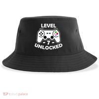 Level Seven Unlocked 7th Birthday Sustainable Bucket Hat thumb 0