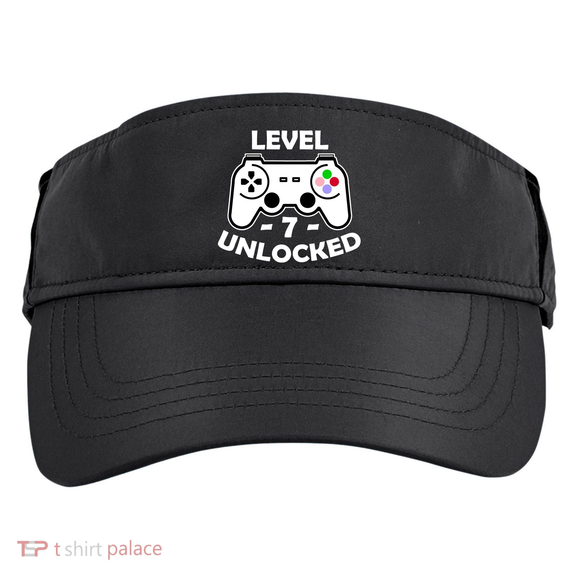 Level Seven Unlocked 7th Birthday Adult Drive Performance Visor