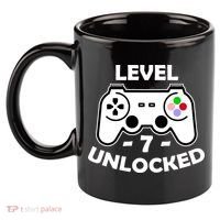 Level Seven Unlocked 7th Birthday 11oz C Handle Ceramic Mug thumb 2