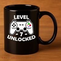 Level Seven Unlocked 7th Birthday 11oz C Handle Ceramic Mug thumb 3