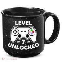 Level Seven Unlocked 7th Birthday 15oz Campfire Ceramic Mug thumb 0