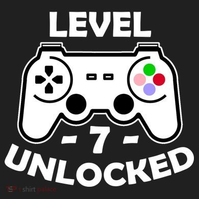 Level Seven Unlocked 7th Birthday Women's Dry Zone Grid Polo