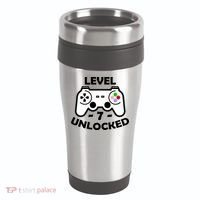 Level Seven Unlocked 7th Birthday 16oz Travel Tumbler thumb 0
