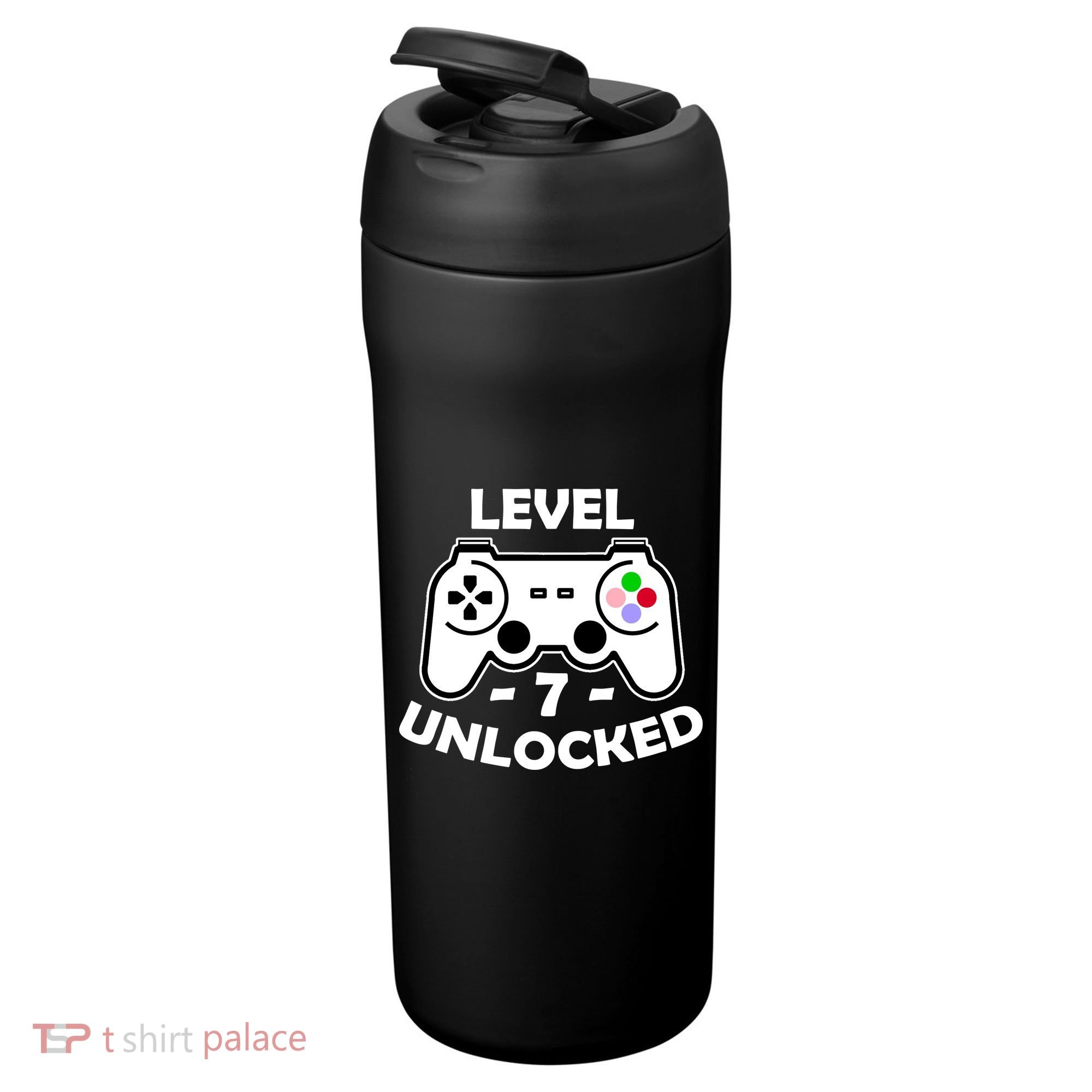 Level Seven Unlocked 7th Birthday 24oz Duet Stainless Steel Tumbler