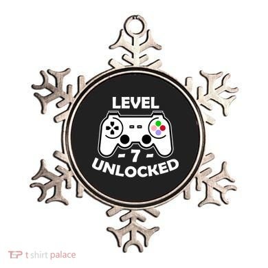 Level Seven Unlocked 7th Birthday Ornament