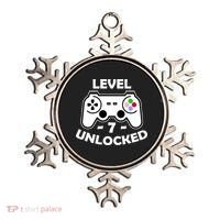 Level Seven Unlocked 7th Birthday Ornament thumb 0