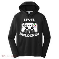 Level Seven Unlocked 7th Birthday Performance Fleece Hoodie thumb 0