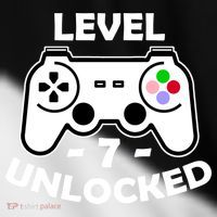 Level Seven Unlocked 7th Birthday Toddler Fine Jersey T-Shirt thumb 2