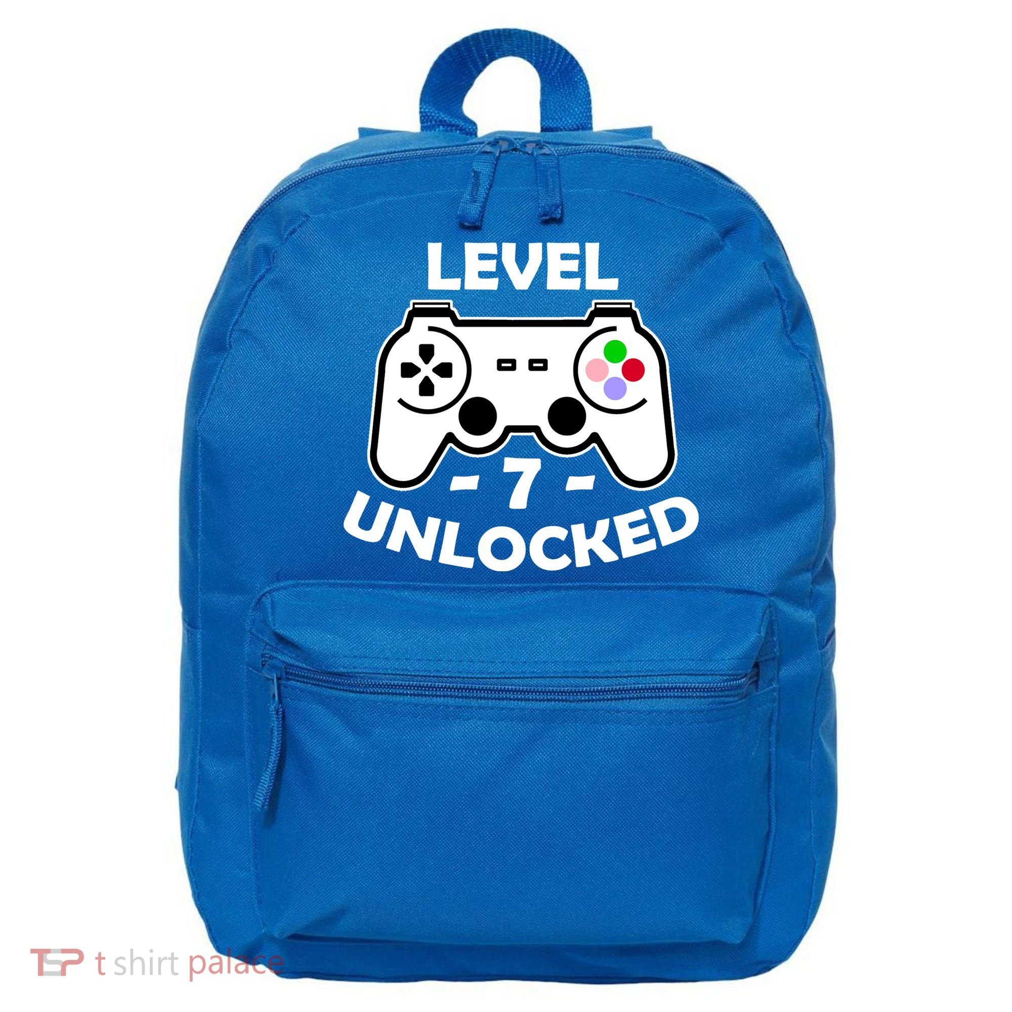 Level Seven Unlocked 7th Birthday 16 in Basic Backpack