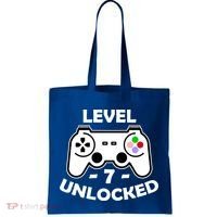 Level Seven Unlocked 7th Birthday Tote Bag thumb 0