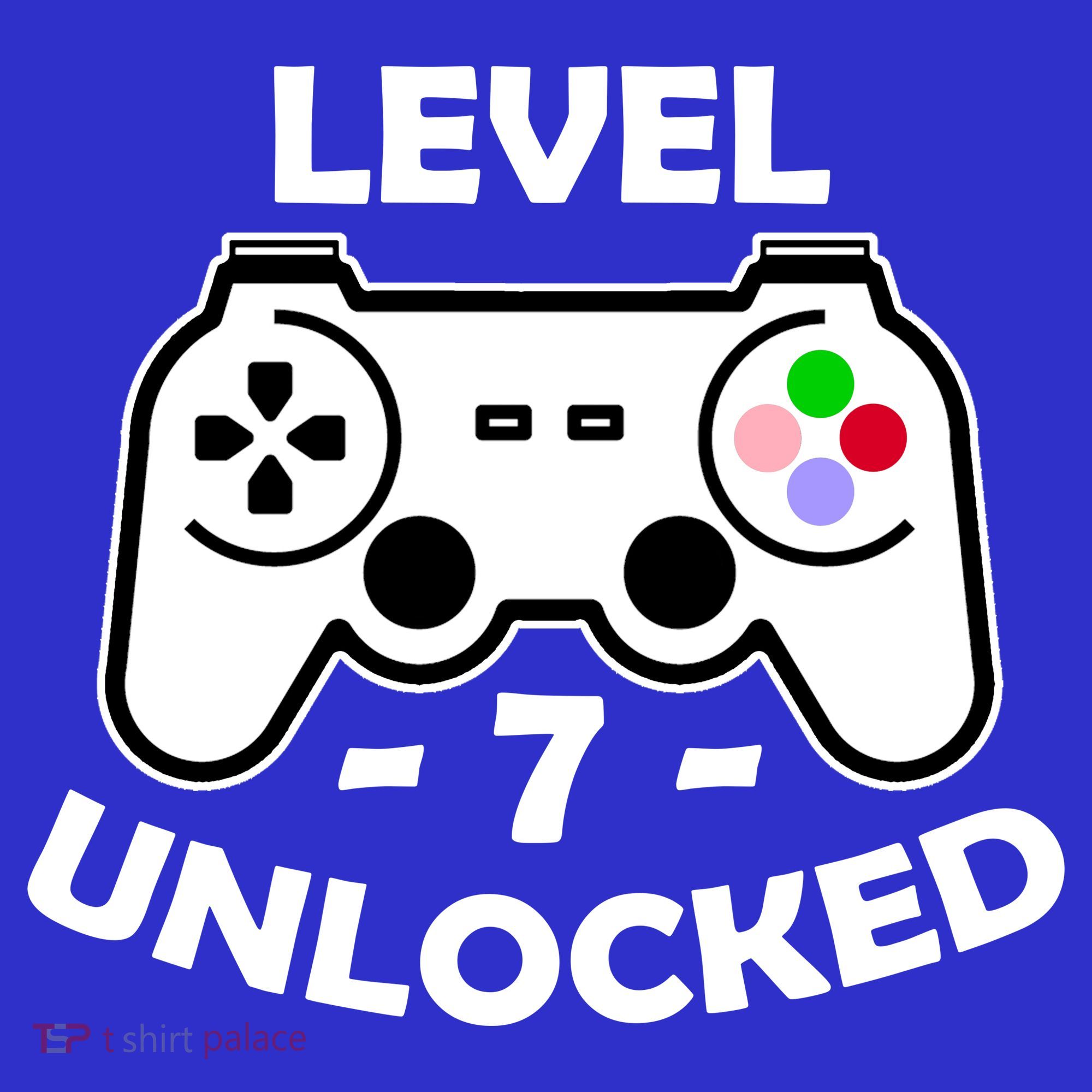 Level Seven Unlocked 7th Birthday Tumbler