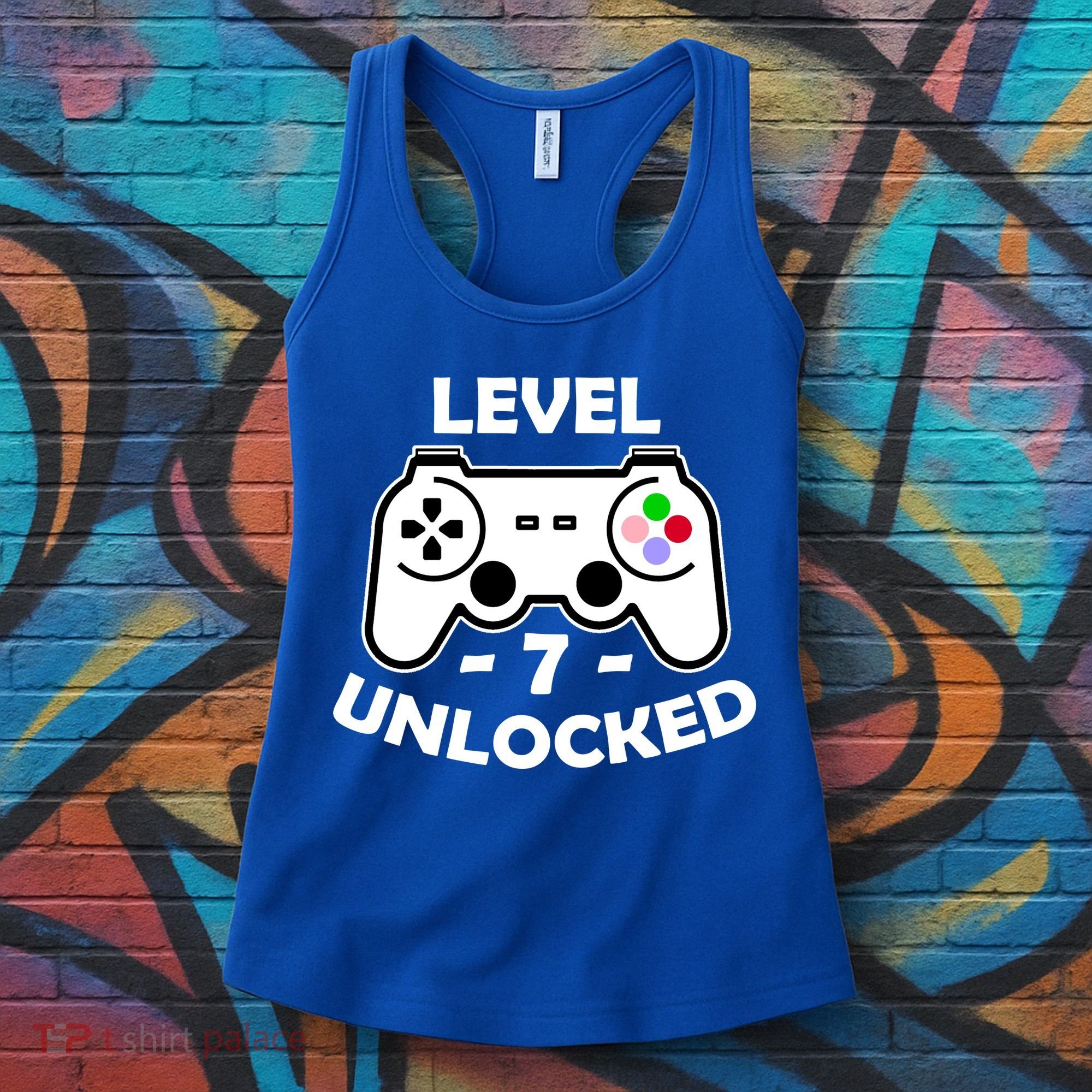Level Seven Unlocked 7th Birthday Women's Tank Top