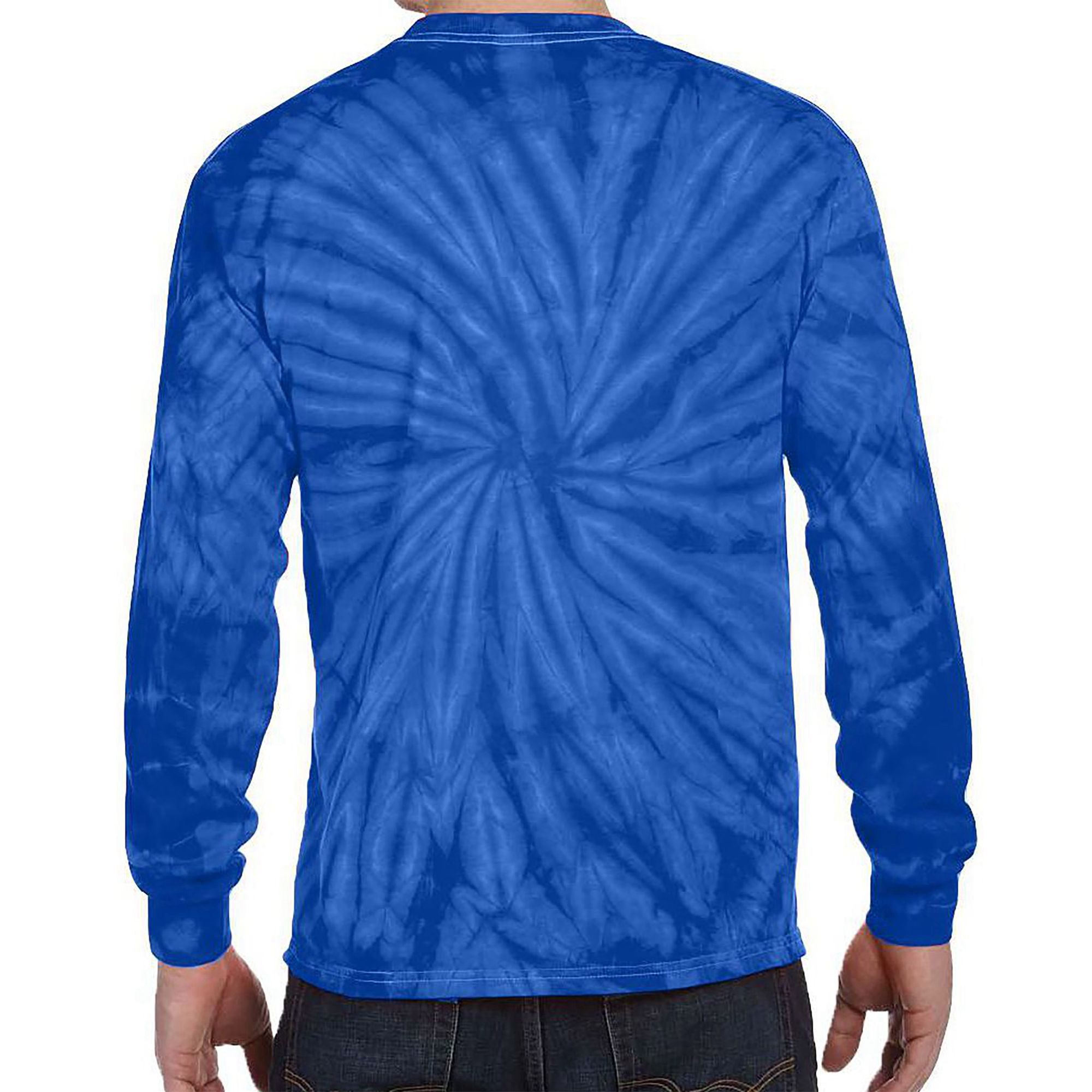 Level Seven Unlocked 7th Birthday Tie-Dye Long Sleeve Shirt