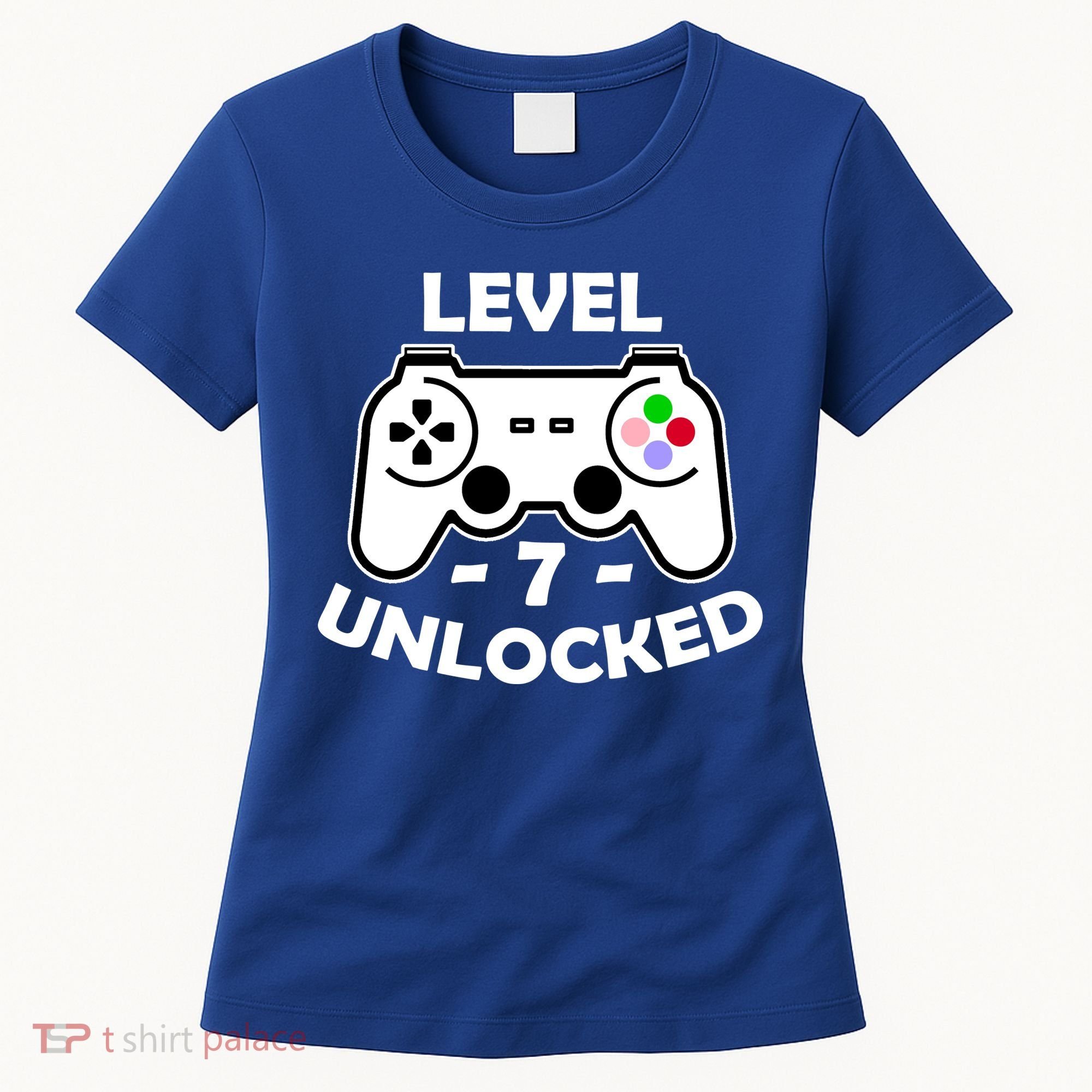 Level Seven Unlocked 7th Birthday Women's T-Shirt
