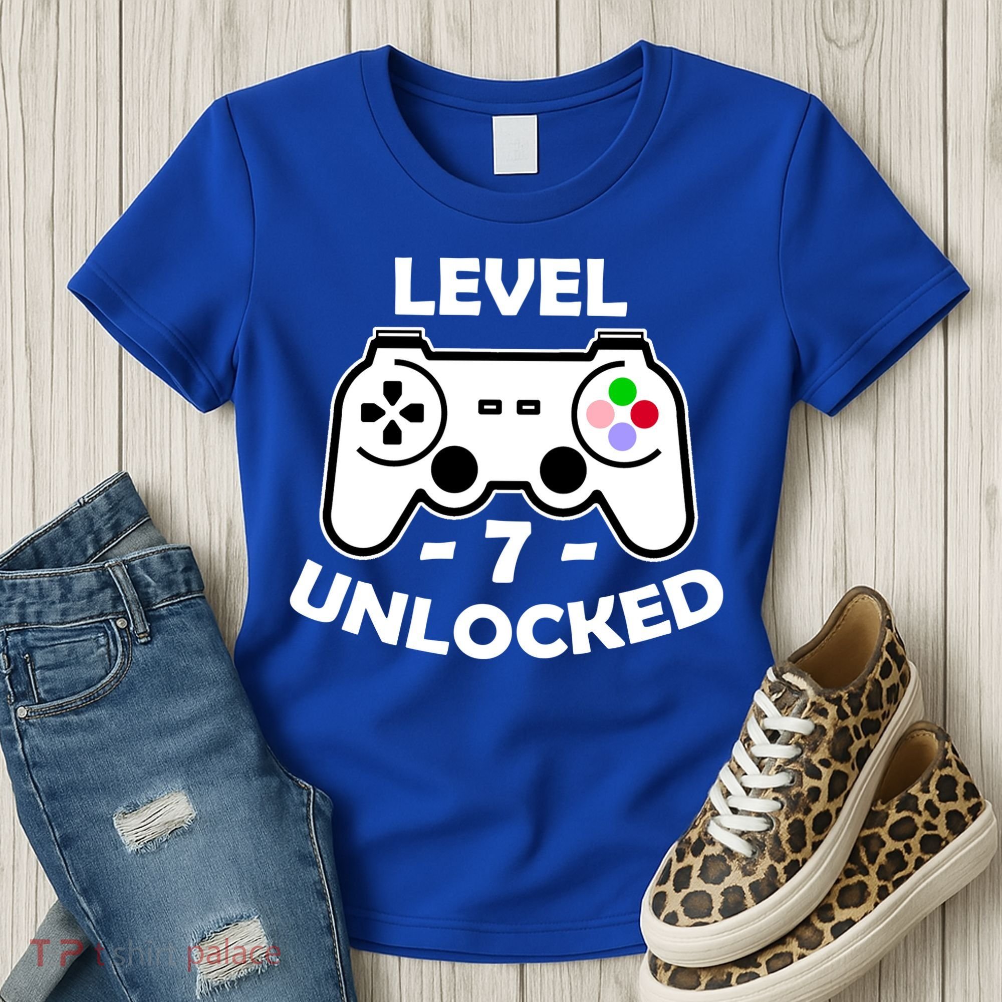 Level Seven Unlocked 7th Birthday Women's T-Shirt