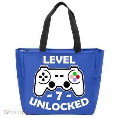 Level Seven Unlocked 7th Birthday Tote Bag