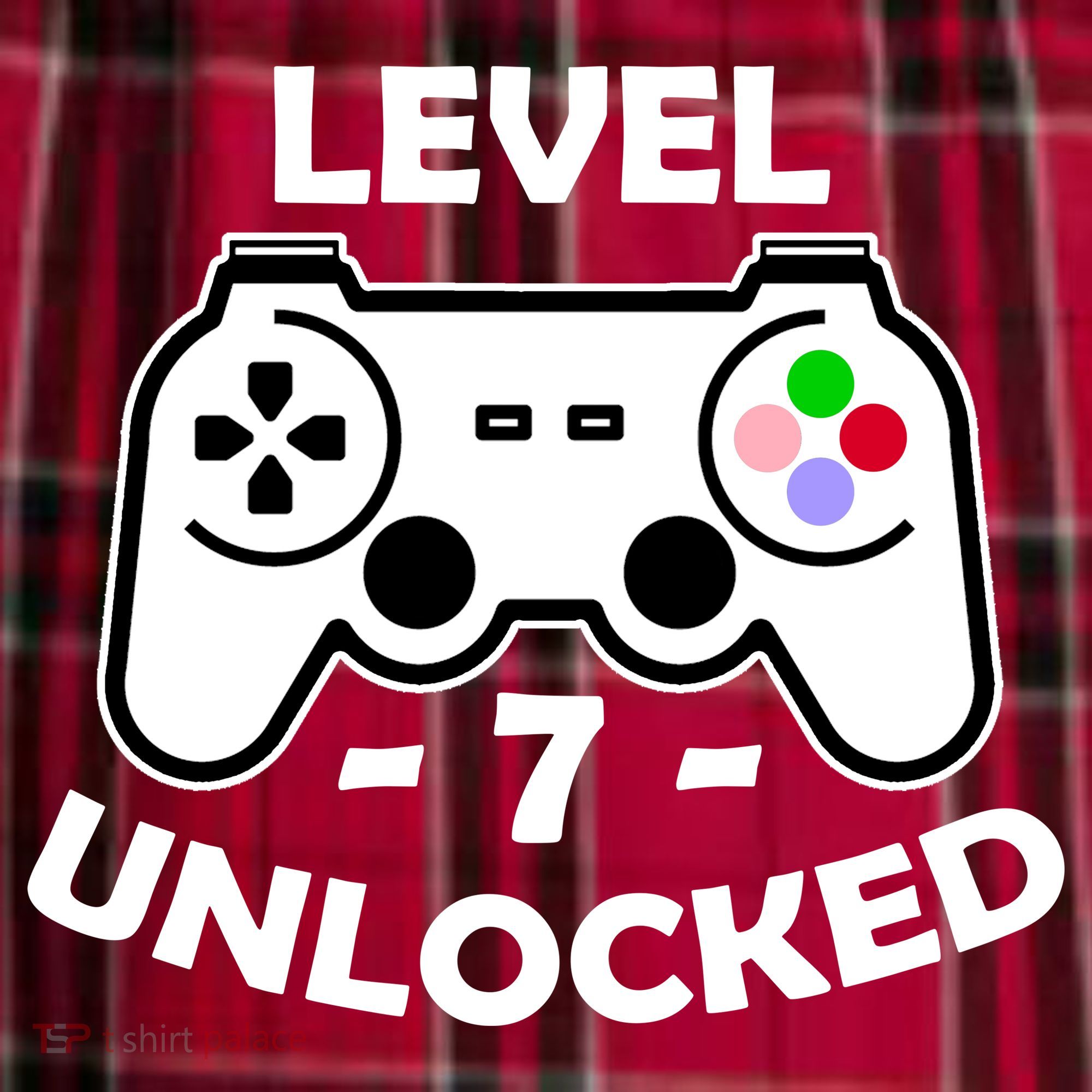 Level Seven Unlocked 7th Birthday Women's Flannel Plaid Pajama Pants