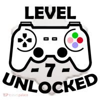 Level Seven Unlocked 7th Birthday Ceramic Ornament thumb 2