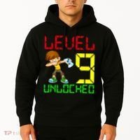 Level Up Age 9 Unlocked Hoodie thumb 2