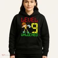 Level Up Age 9 Unlocked Hoodie thumb 5