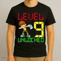 Level Up Age 9 Unlocked T-Shirt thumb 3