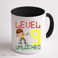 Level Up Age 9 Unlocked Coffee Mug thumb 1