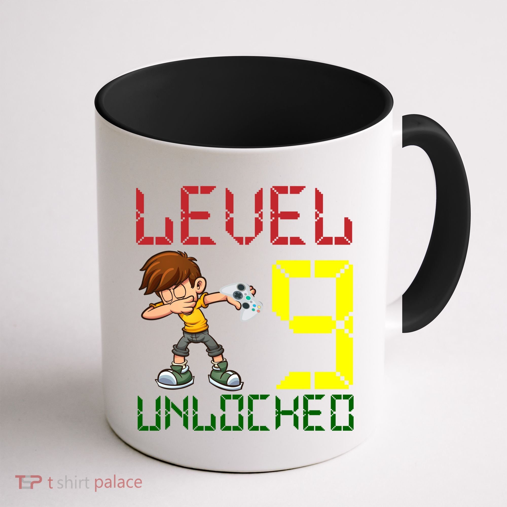 Level Up Age 9 Unlocked Coffee Mug
