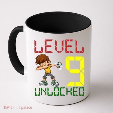Level Up Age 9 Unlocked Coffee Mug