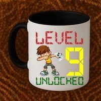 Level Up Age 9 Unlocked Coffee Mug thumb 2