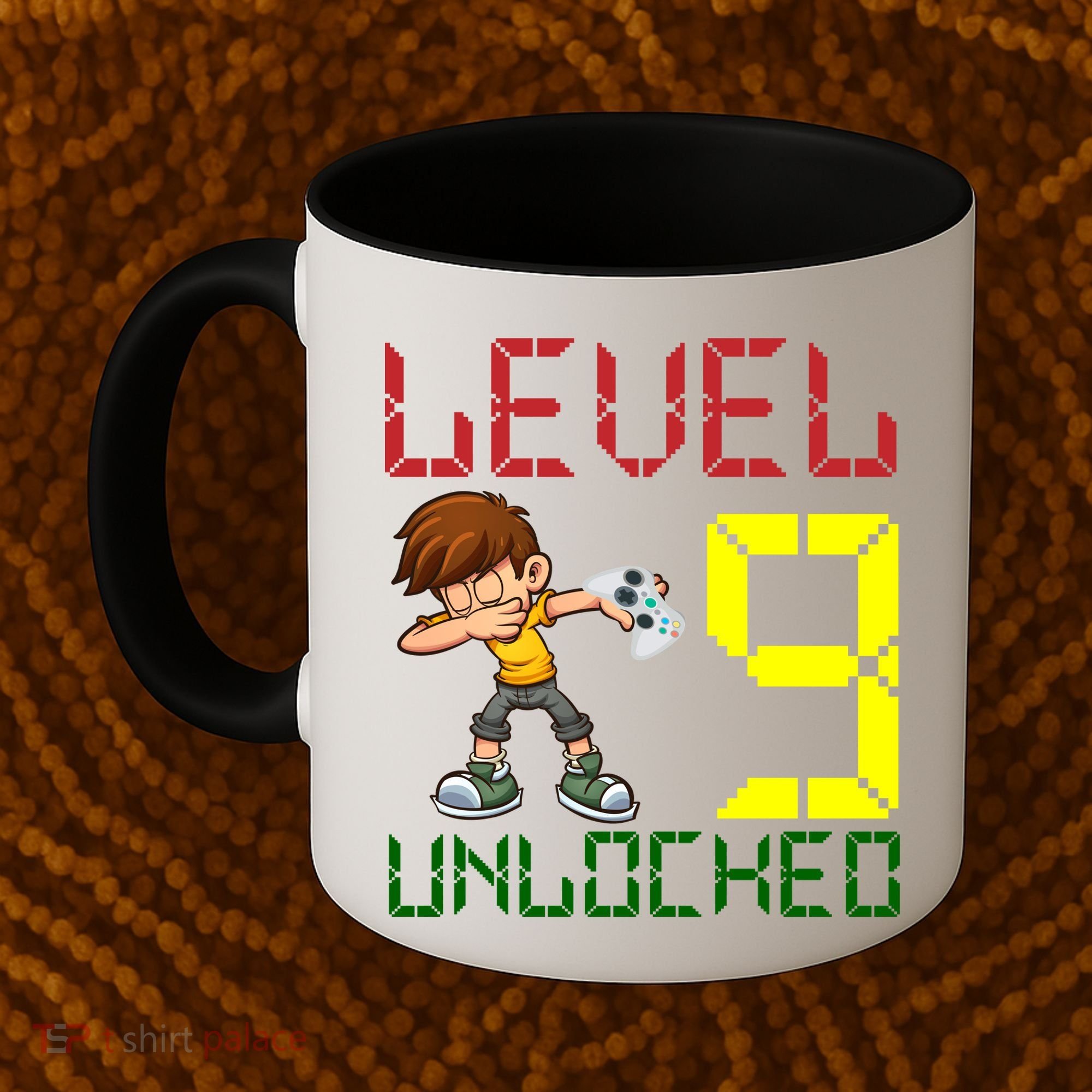 Level Up Age 9 Unlocked Coffee Mug
