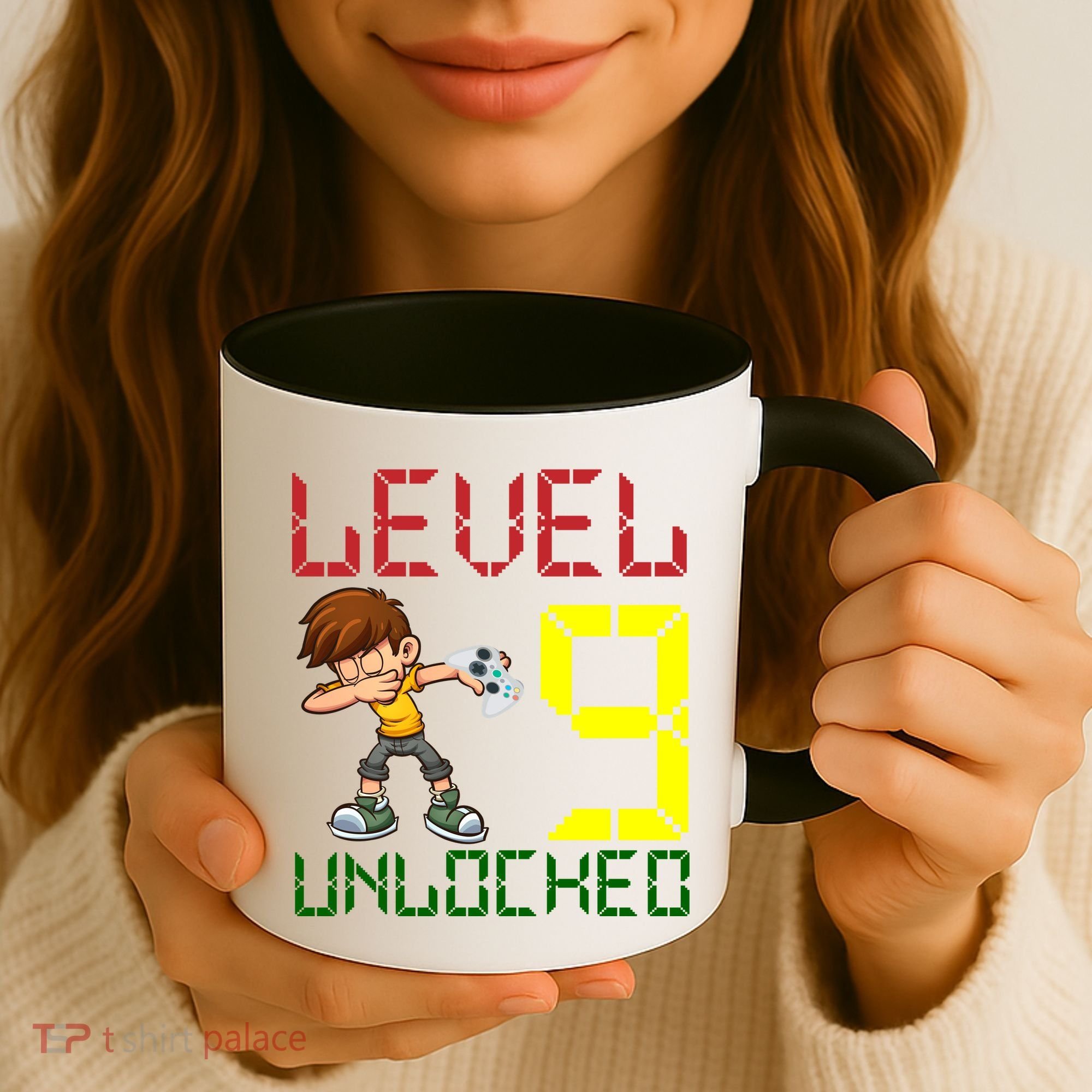 Level Up Age 9 Unlocked Coffee Mug
