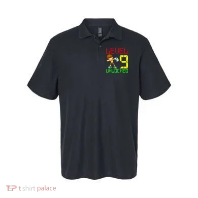 Level Up Age 9 Unlocked Polo