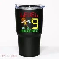 Level Up Age 9 Unlocked Tumbler thumb 0